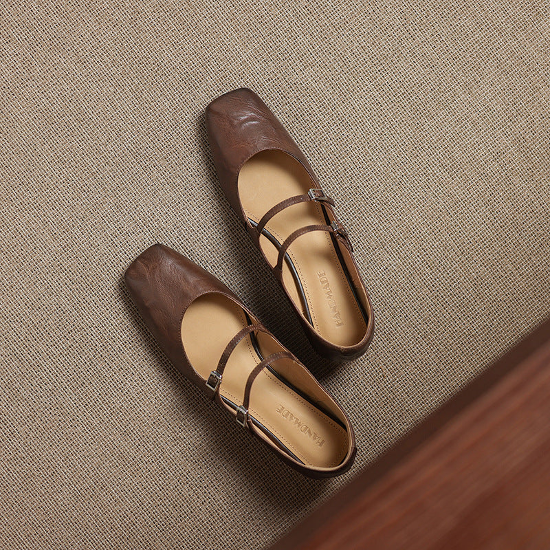 Anna-Berg | Genuine Leather Flats