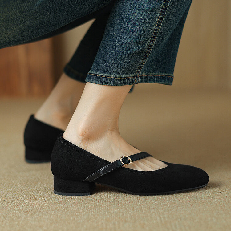 Anna-Berg | Suede Heels