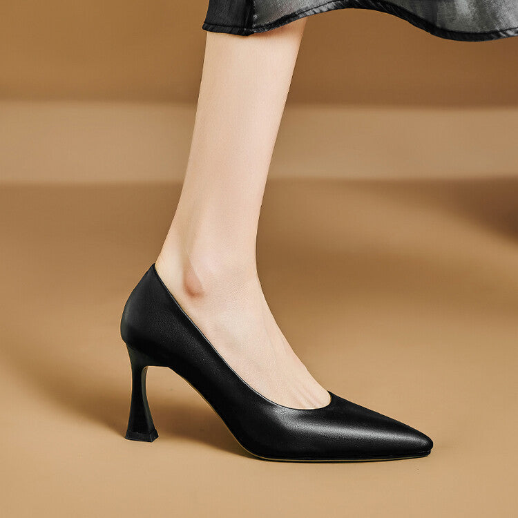 Anna-Berg | Genuine Leather Heels