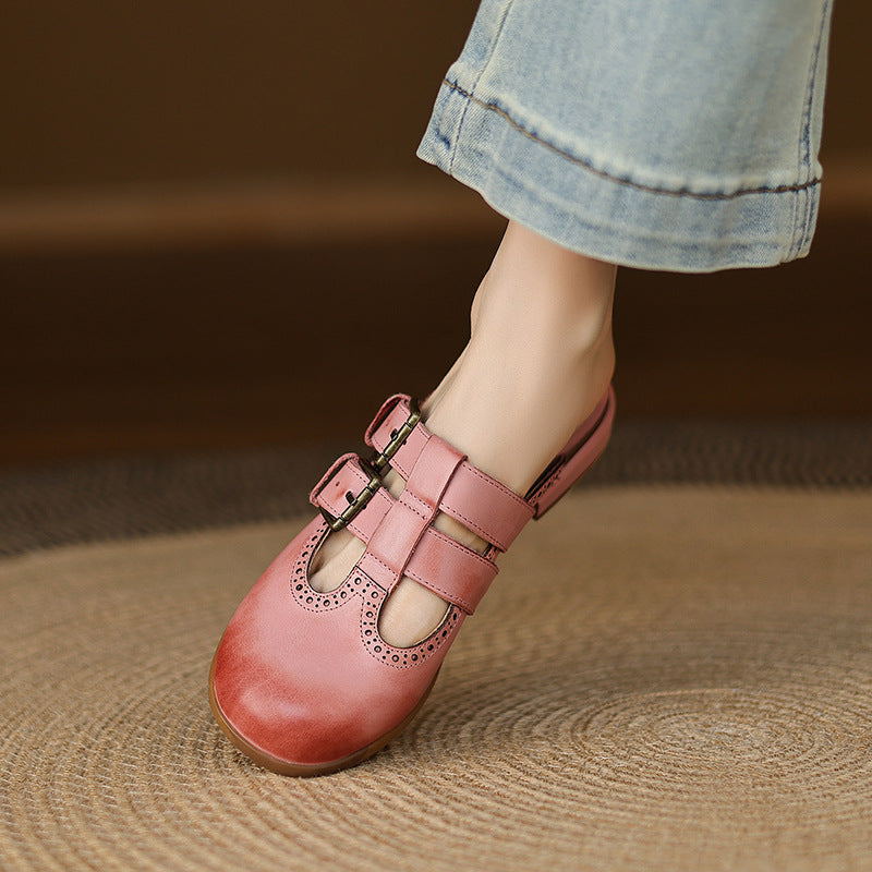 Anna-Berg | Leather Mules