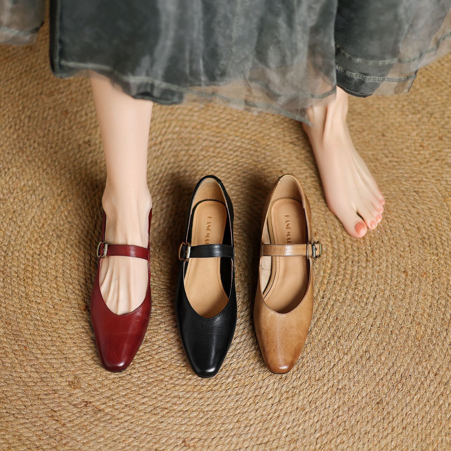 Anna-Berg | Genuine Leather Heels