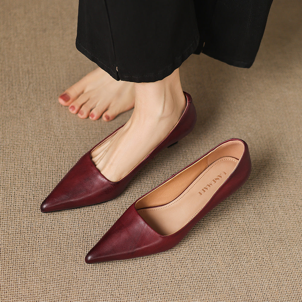 Anna-Berg | Genuine Leather Heels