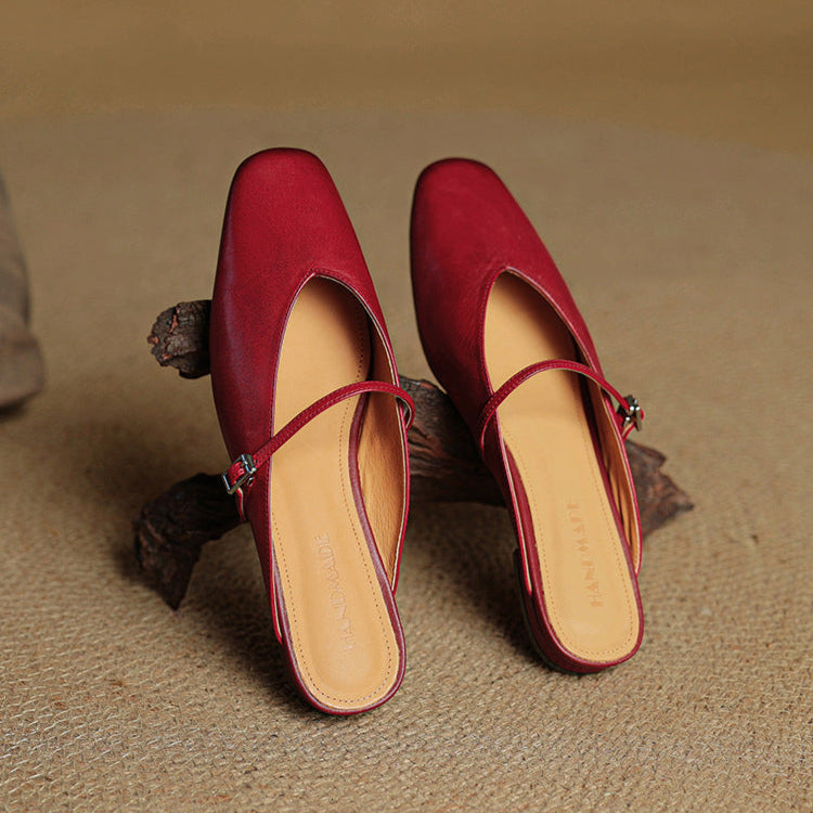 Anna-Berg | Genuine Leather Mules