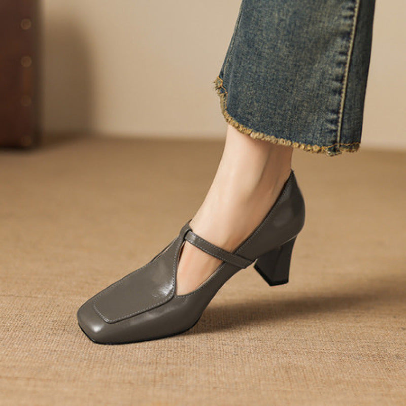 Anna-Berg | Genuine Leather Heels
