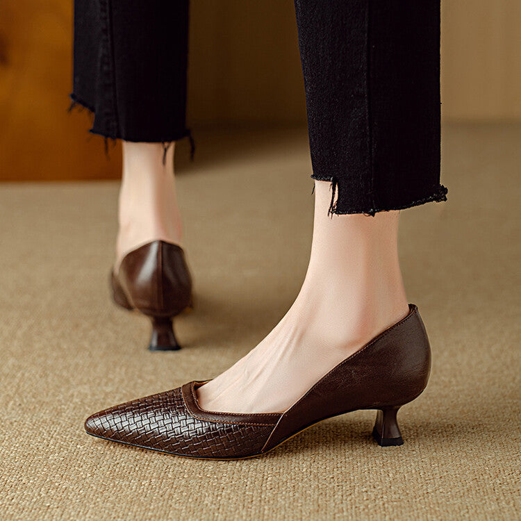 Anna-Berg | Genuine Leather Heels