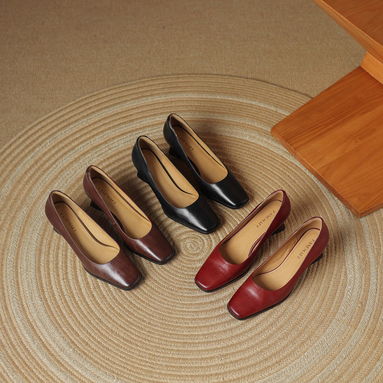 Anna-Berg | Genuine Leather Heels
