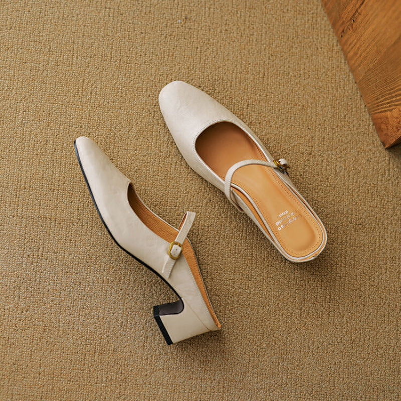 Anna-Berg | Genuine Leather Mules