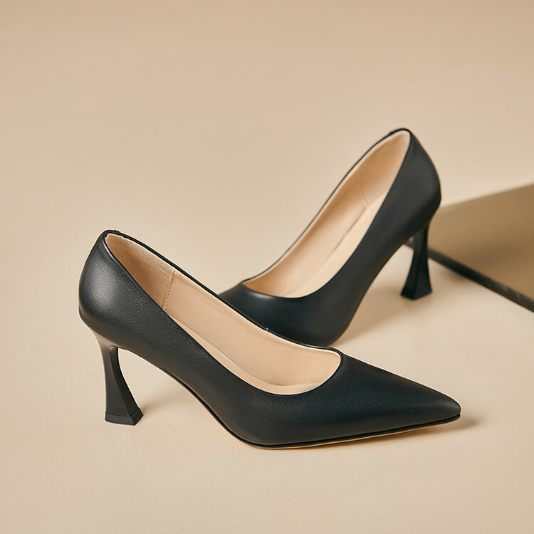 Anna-Berg | Genuine Leather Heels