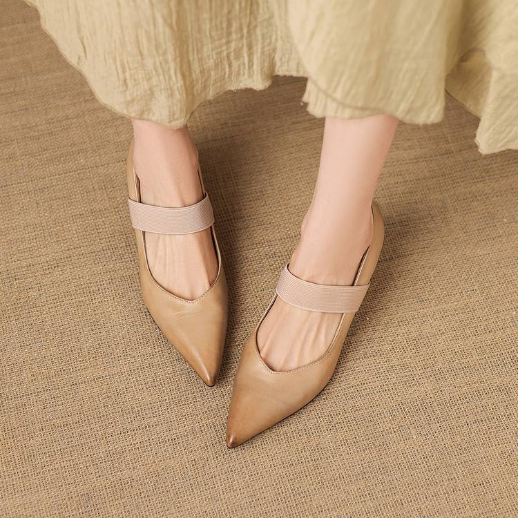 Anna-Berg | Genuine Leather Heels