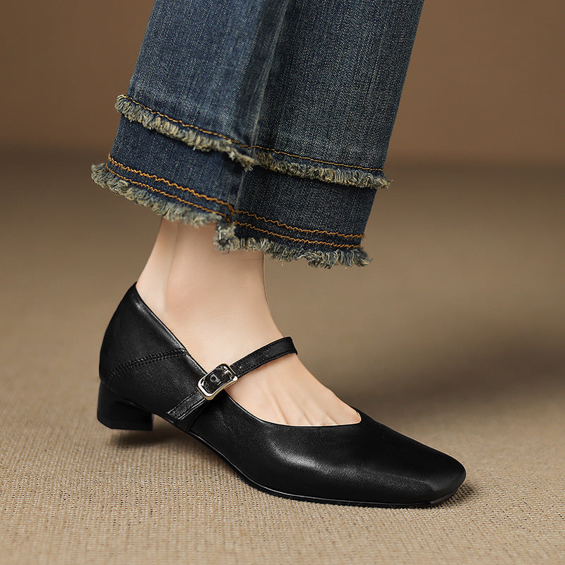 Anna-Berg | Genuine Leather Flats