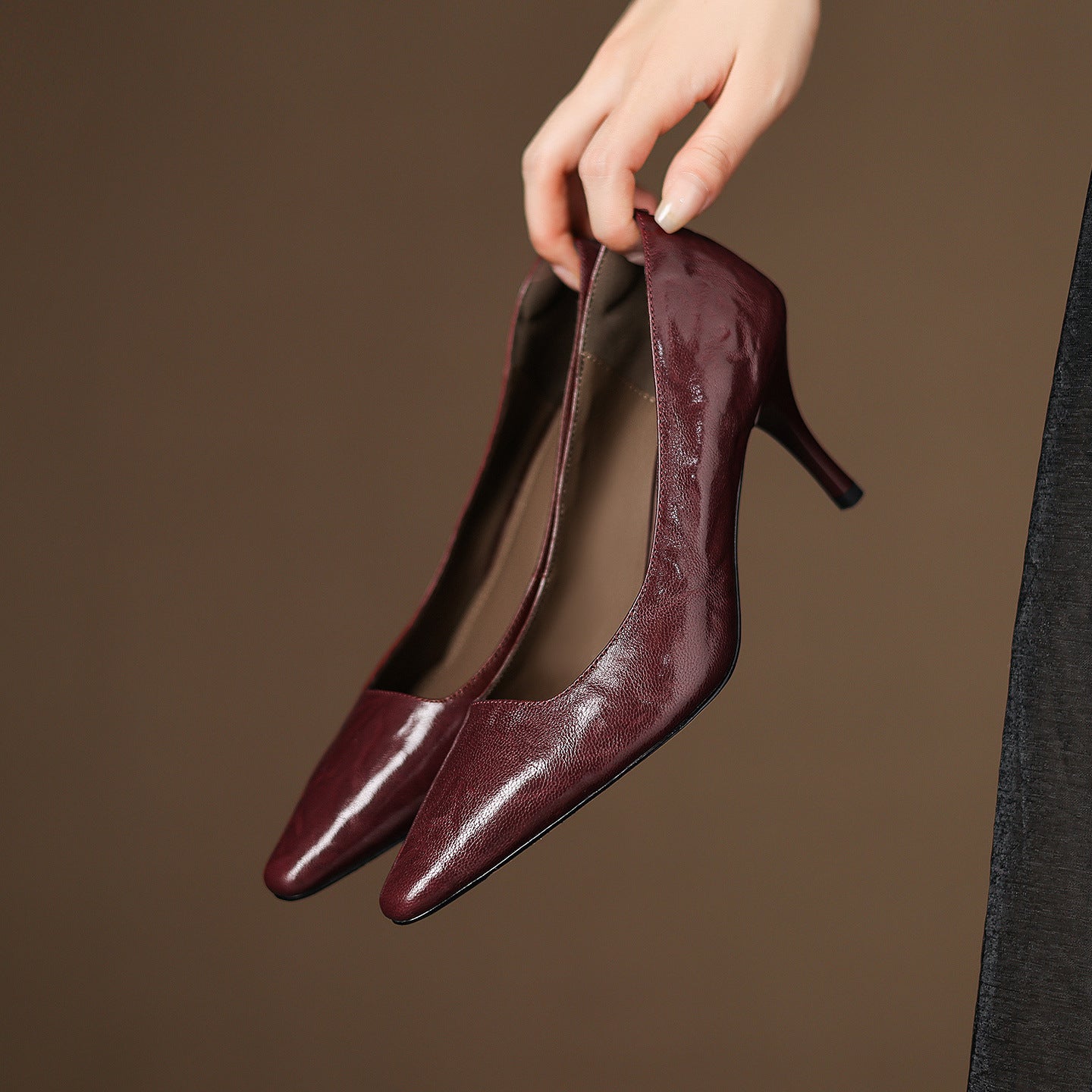 Anna-Berg | Genuine Leather Heels