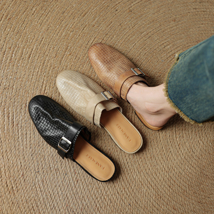 Anna-Berg | Genuine Leather Mules