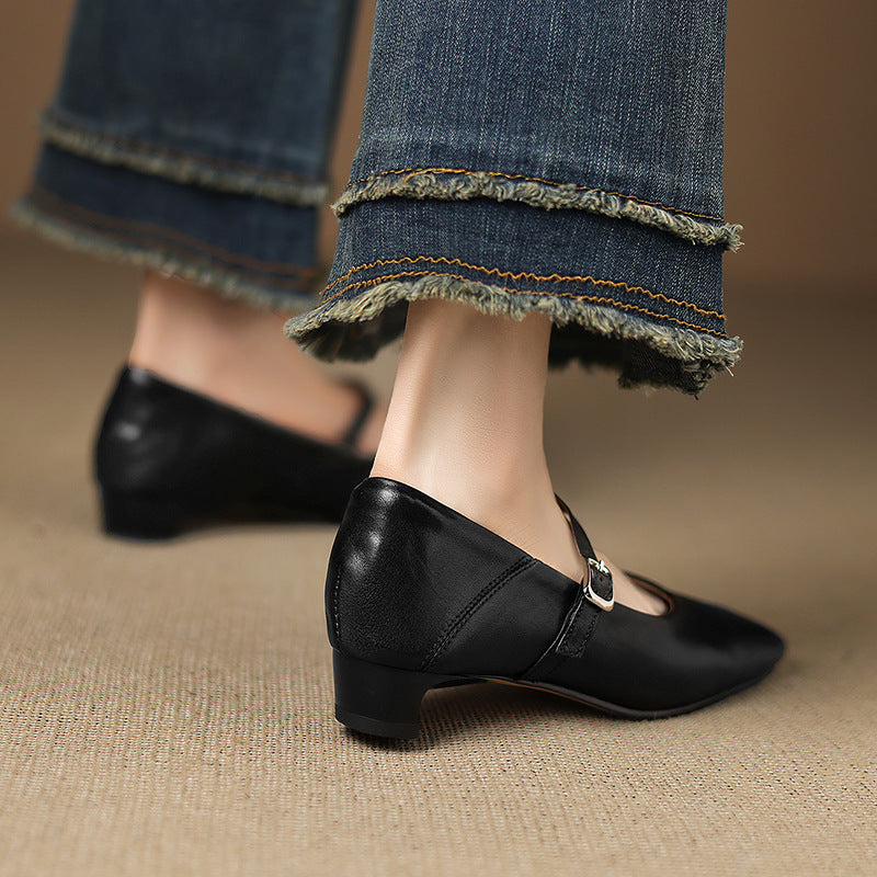 Anna-Berg | Genuine Leather Flats