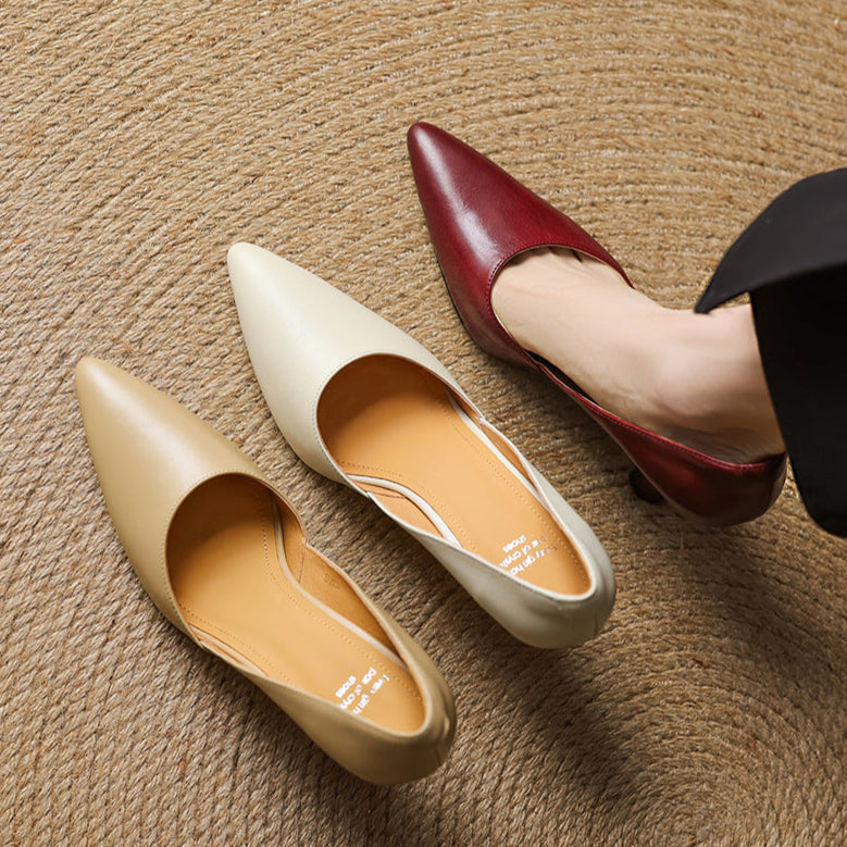 Anna-Berg | Leather Heels