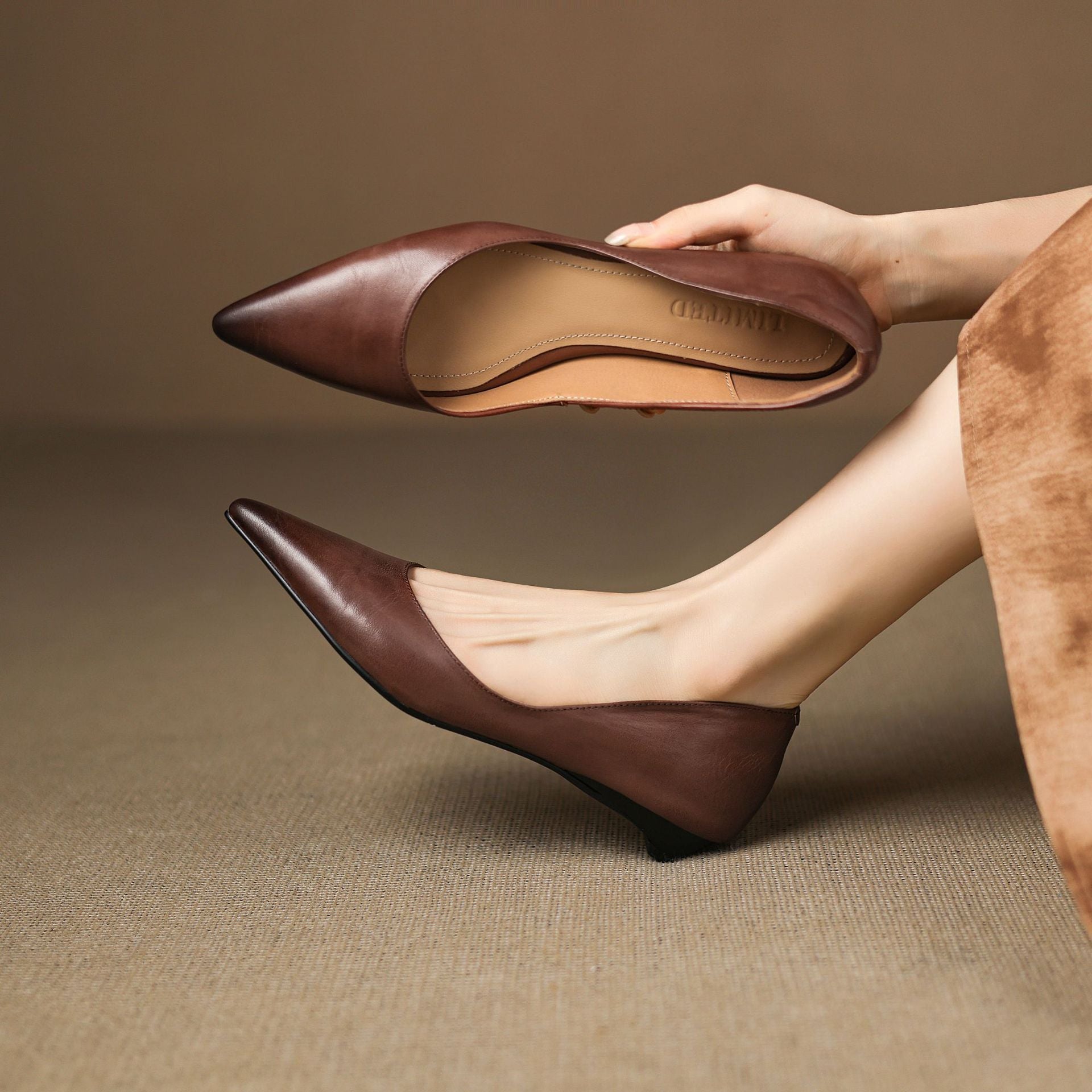 Anna-Berg | Genuine Leather Flats