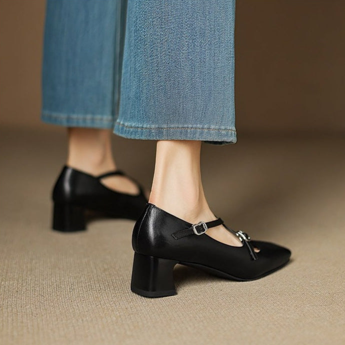 Anna-Berg | Genuine Leather Heels