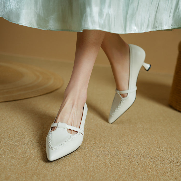 Anna-Berg | Genuine Leather Heels