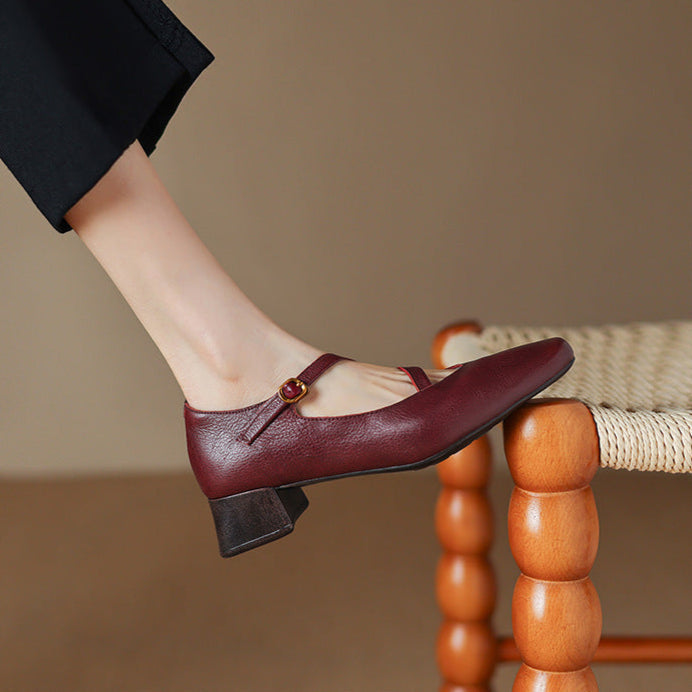 Anna-Berg | Genuine Leather Heels