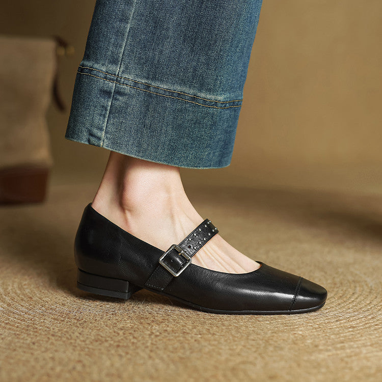 Anna-Berg | Genuine Leather Heels