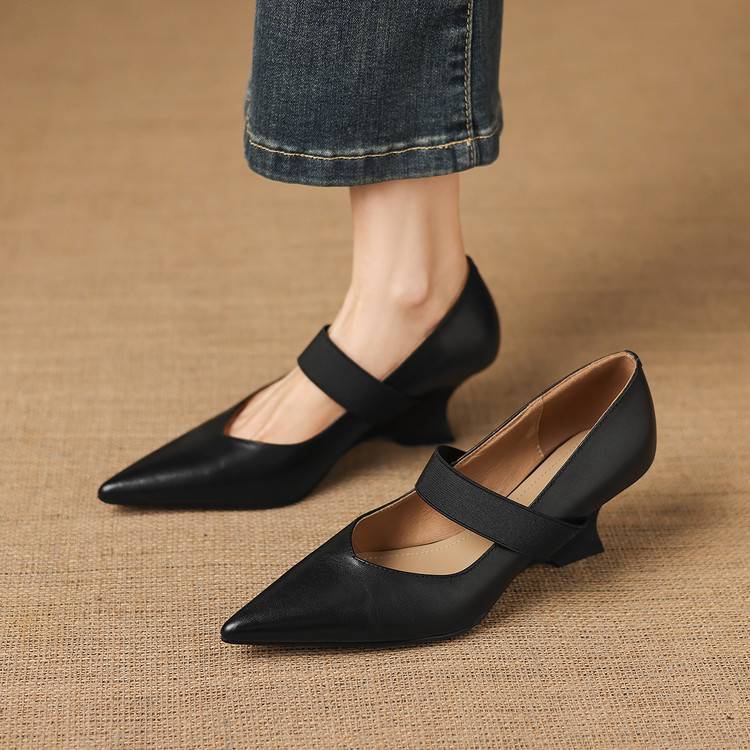 Anna-Berg | Genuine Leather Heels