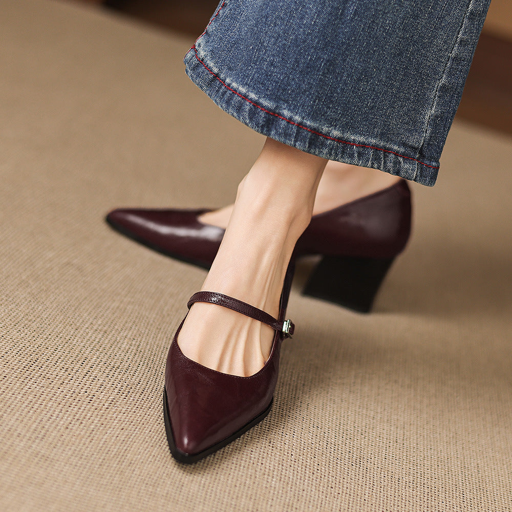 Anna-Berg | Genuine Leather Heels