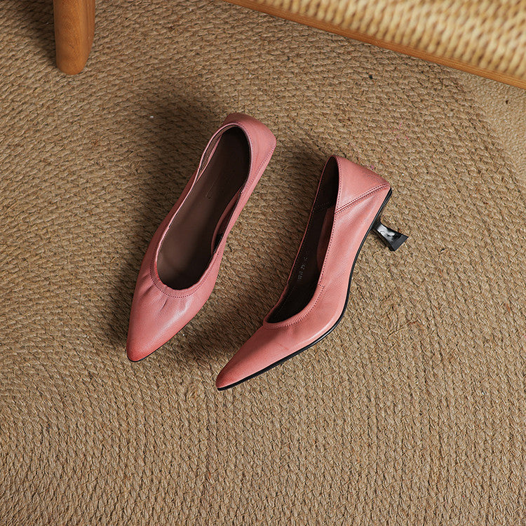 Anna-Berg | Leather Heels