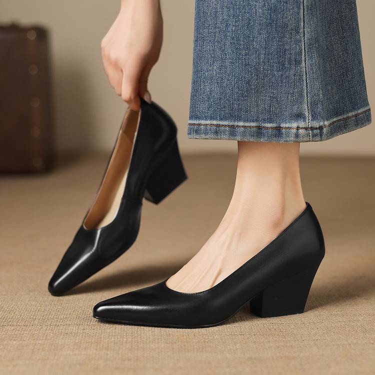 Anna-Berg | Genuine Leather Heels