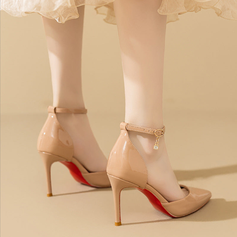 Anna-Berg | Elegant Pointed Toe Heels in Leather