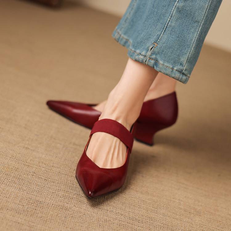 Anna-Berg | Genuine Leather Heels