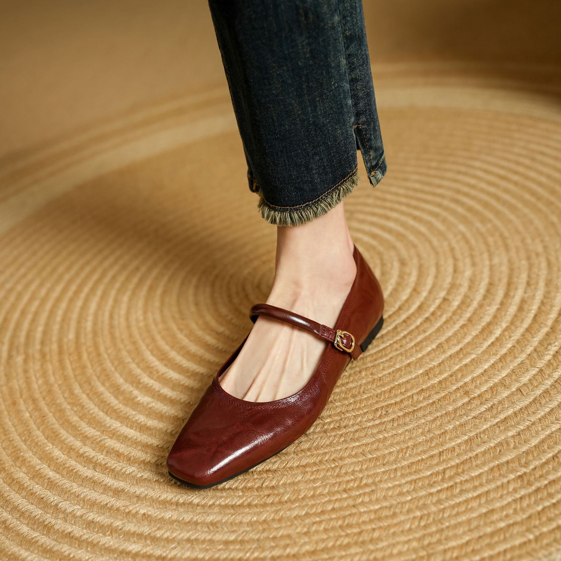Anna-Berg | Genuine Leather Flats