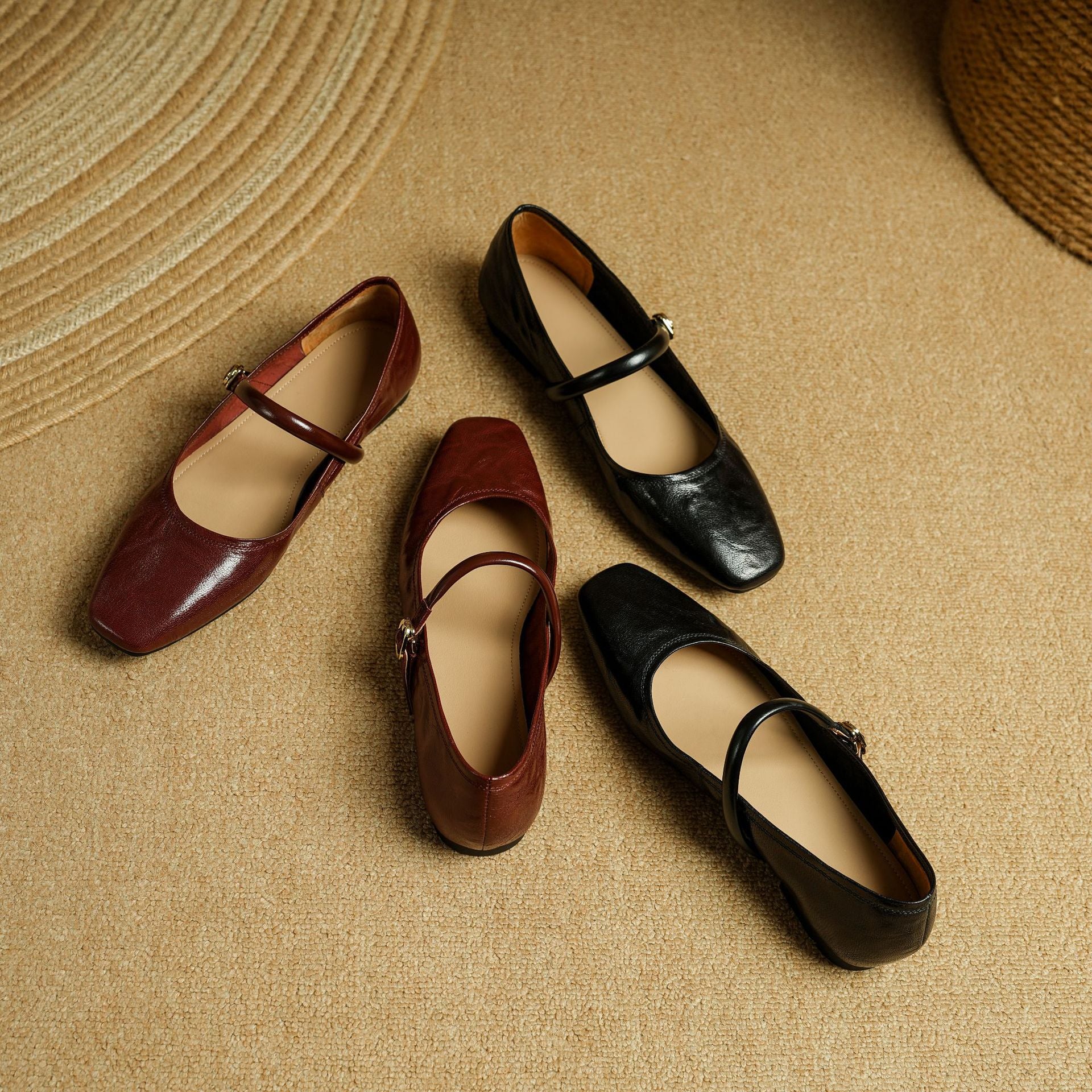 Anna-Berg | Genuine Leather Flats