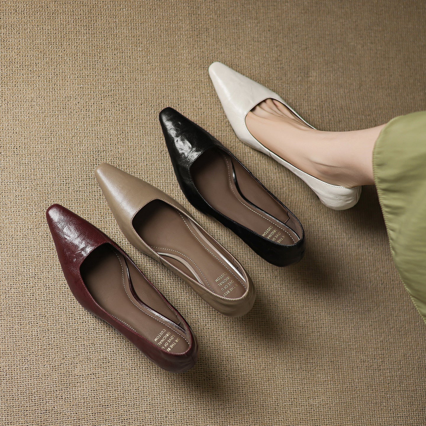 Anna-Berg | Genuine Leather Heels