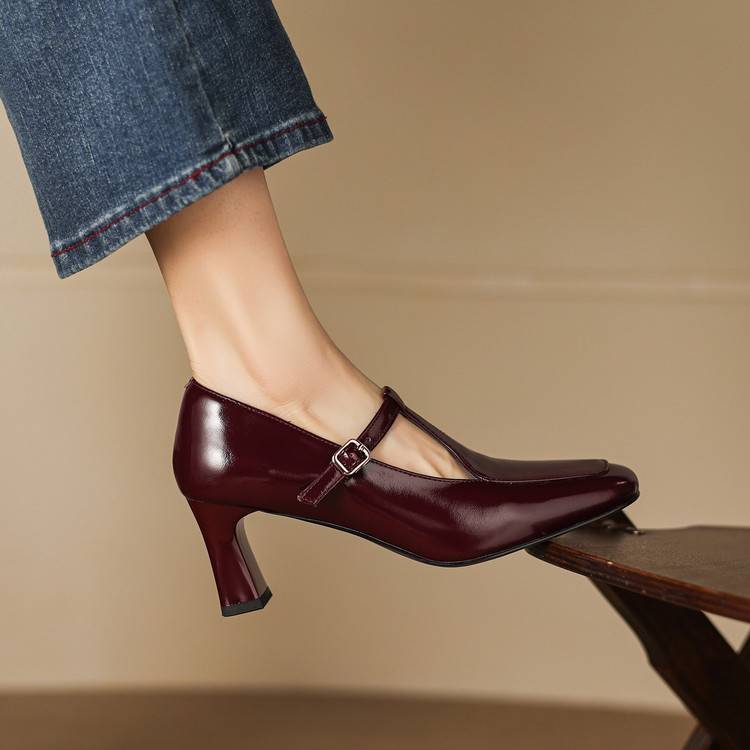 Anna-Berg | Genuine Leather Heels