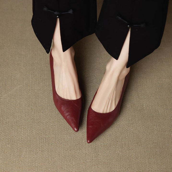 Anna-Berg | Genuine Leather Heels
