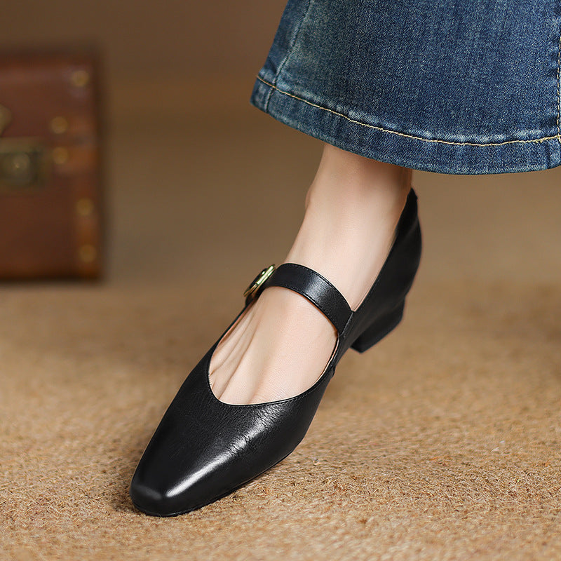 Anna-Berg | Genuine Leather Heels
