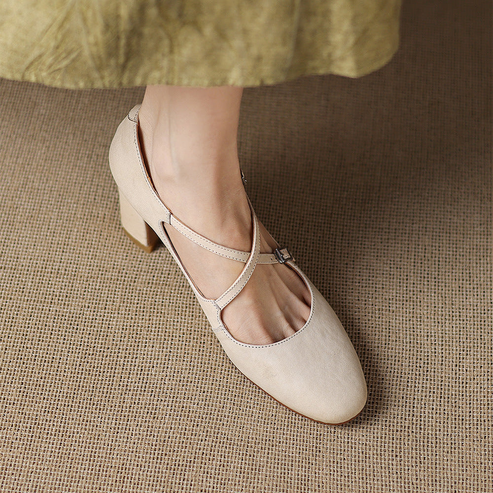 Anna-Berg | Genuine Leather Heels
