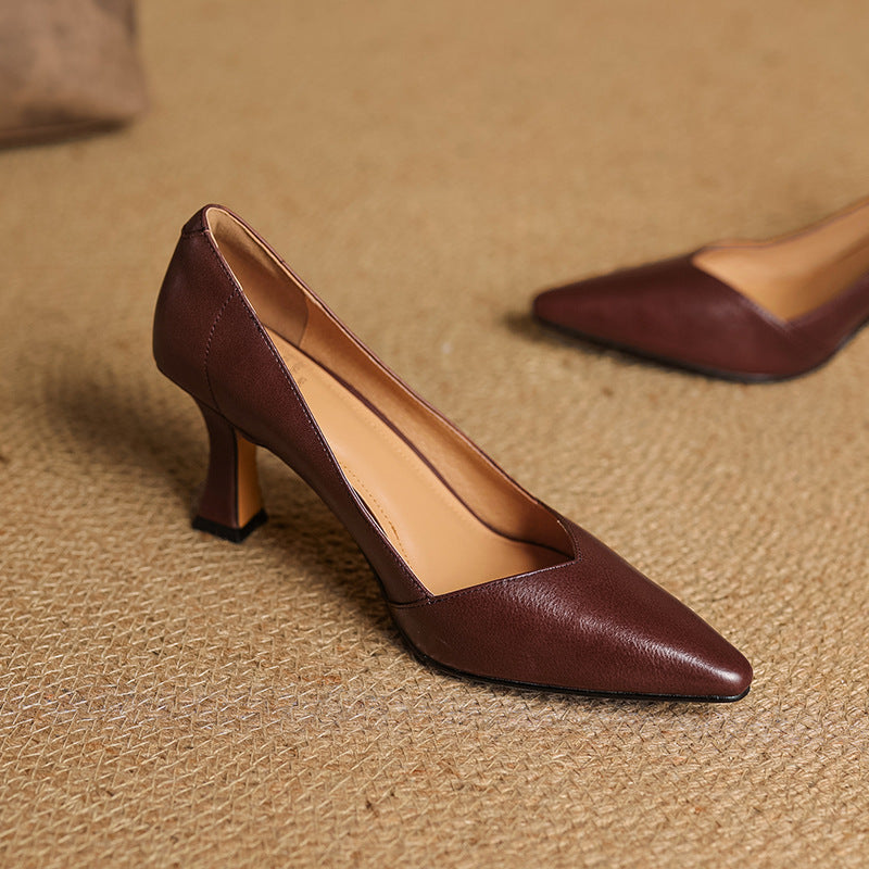 Anna-Berg | Genuine Leather Heels