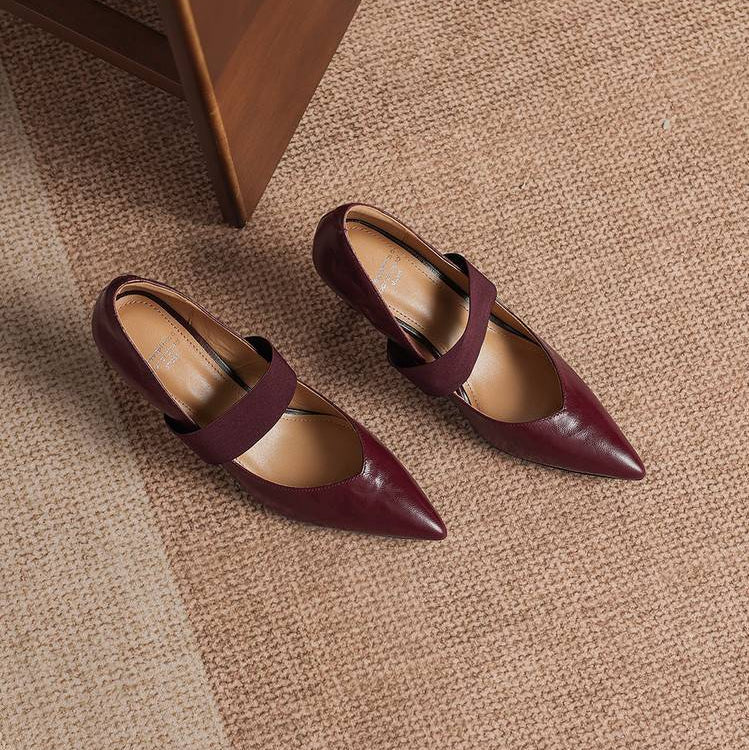 Anna-Berg | Genuine Leather Heels