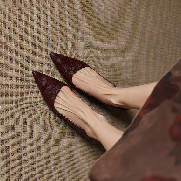 Anna-Berg | Genuine Leather Heels