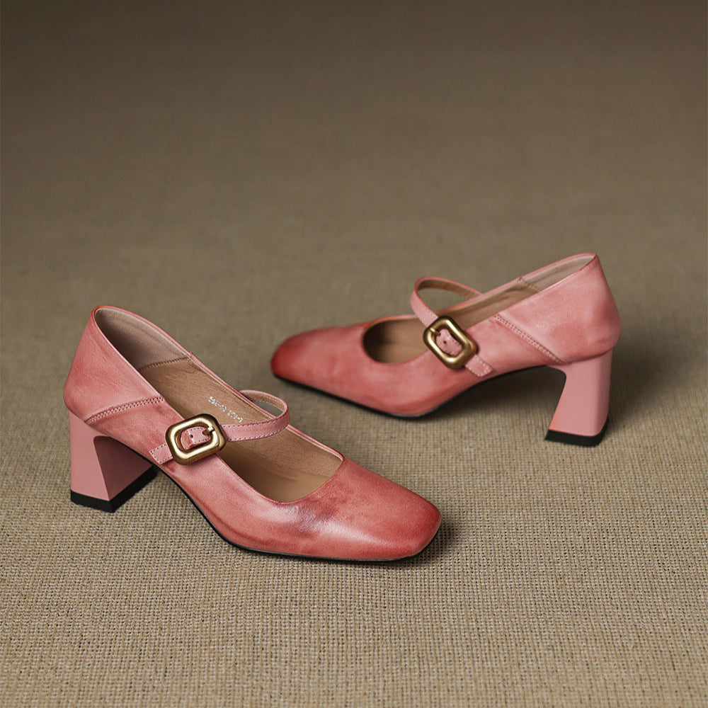 Anna-Berg | Genuine Leather Heels