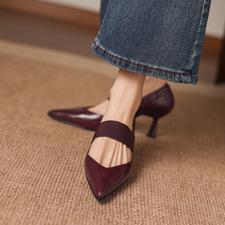 Anna-Berg | Genuine Leather Heels