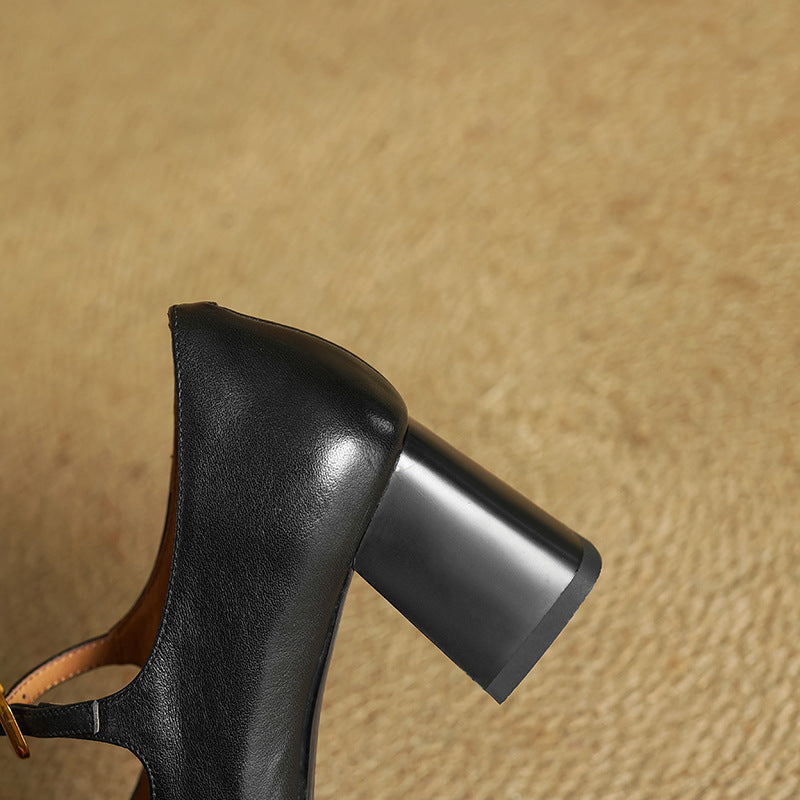 Anna-Berg | Genuine Leather Heels
