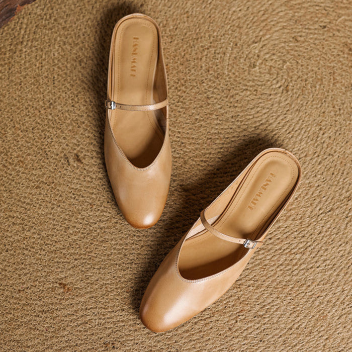 Anna-Berg | Genuine Leather Mules
