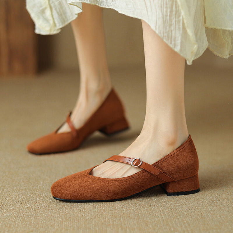 Anna-Berg | Suede Heels