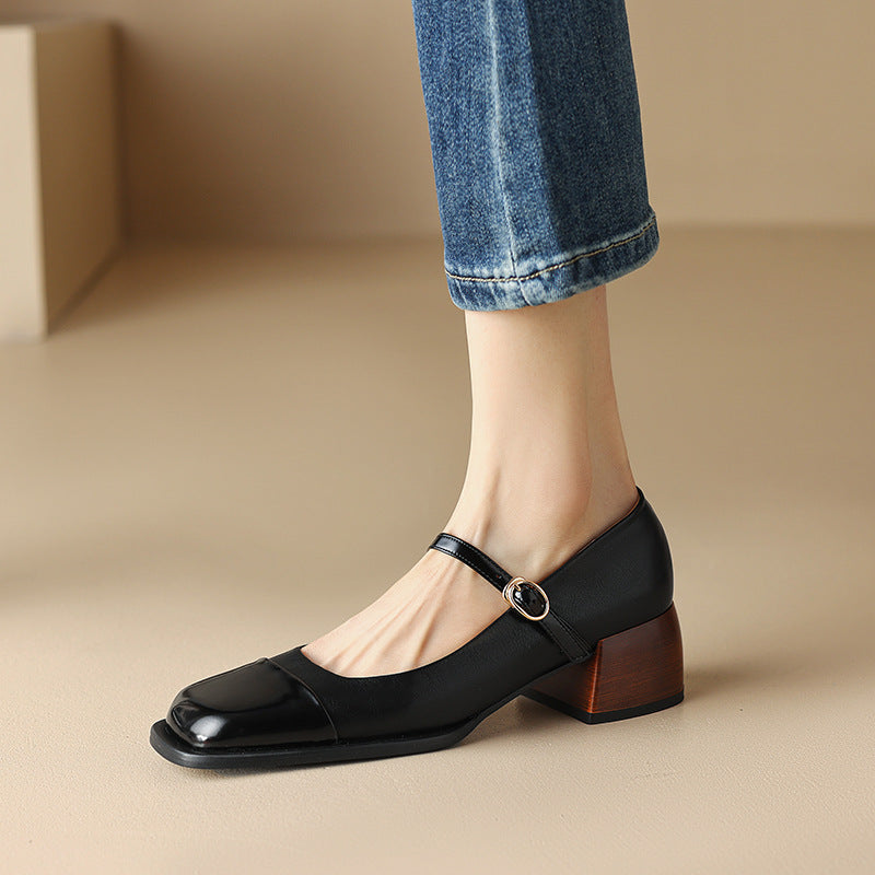 Anna-Berg | Genuine Leather Heels