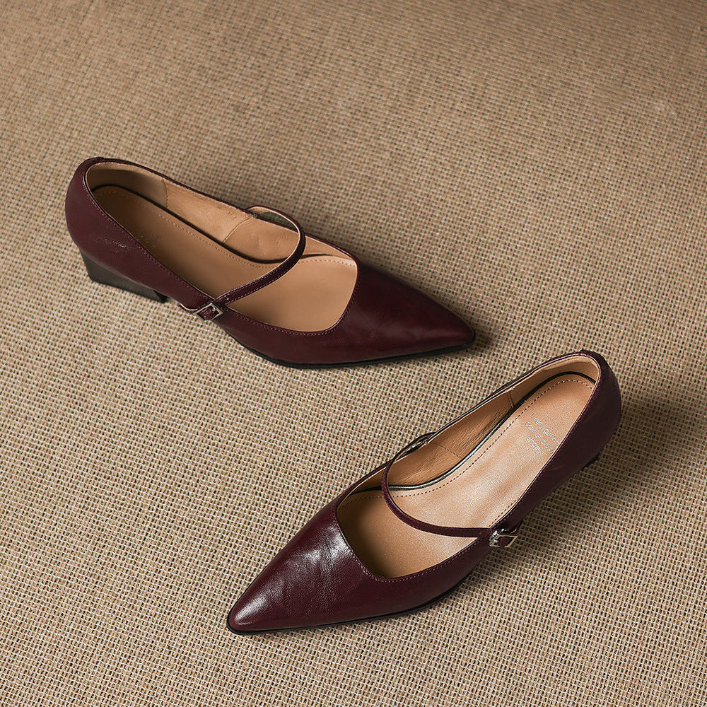 Anna-Berg | Genuine Leather Heels