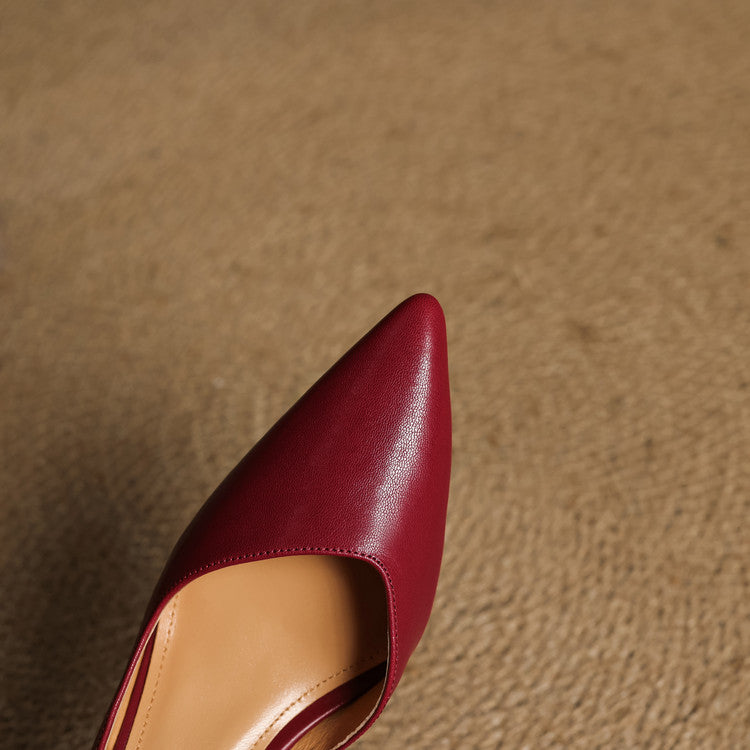 Anna-Berg | Genuine Leather Heels