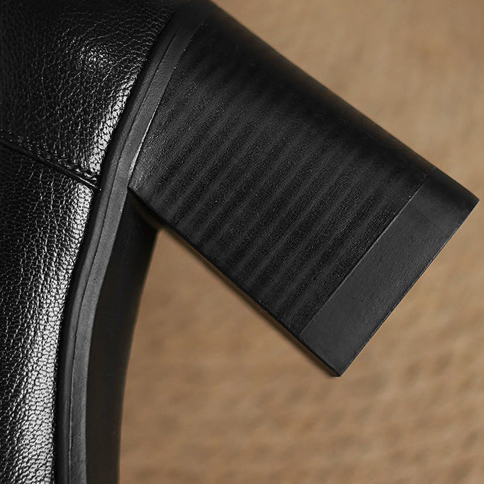 Anna-Berg | Genuine Leather Heels