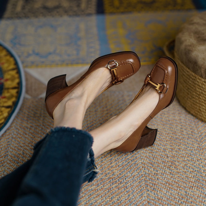 Anna-Berg | Genuine Leather Heels