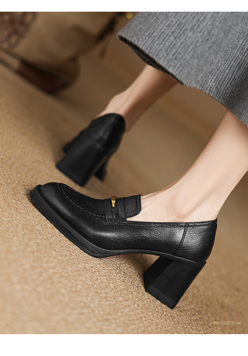 Anna-Berg | Genuine Leather Heels